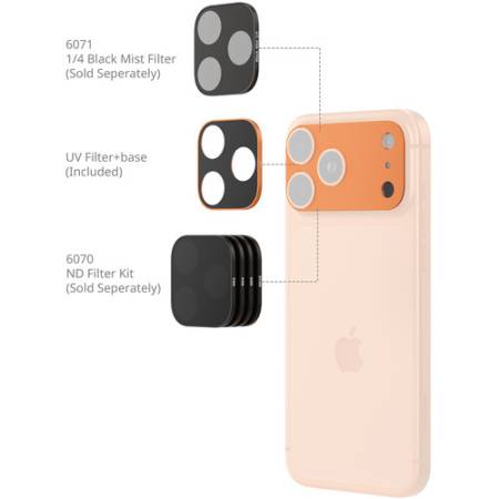 SmallRig 6065 - prostokątny filtr UV do iPhone 17 Pro